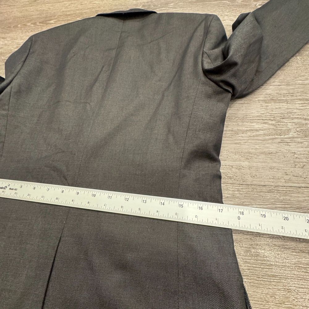 Zara Men's Dark Charcoal Single-Breasted Blazer - Picture 13 of 16